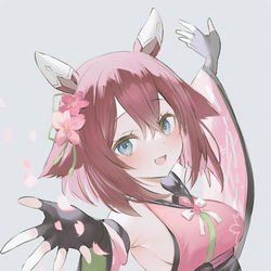 This is a pixiv picture whose title is 🌸.