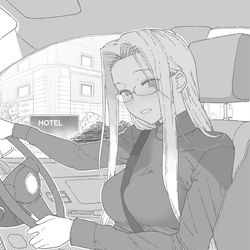 This is a pixiv picture whose title is ライダーさん.