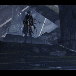 This is a pixiv picture whose title is 悼念.