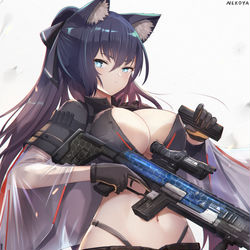 This is a pixiv picture whose title is 《 APEX Predator ヨナカ》.