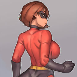 This is a pixiv picture whose title is Elastigirl.
