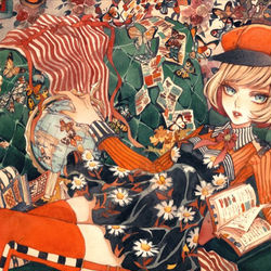 This is a pixiv picture whose title is 探偵の部屋.