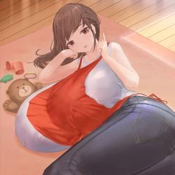 This is a pixiv picture whose title is クマちゃんの横来ます？.