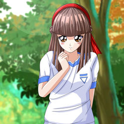 This is a pixiv picture whose title is 美樹原愛.