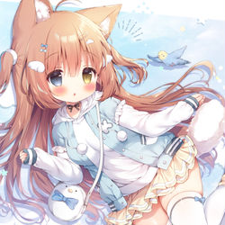 This is a pixiv picture whose title is おでかけこまこちゃん.