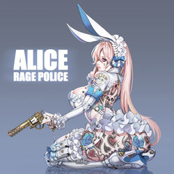 This is a pixiv picture whose title is Alice.