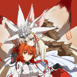 This is a pixiv picture whose title is コヤンスカヤとぐだ子.
