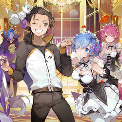 This is a pixiv picture whose title is リゼロ.