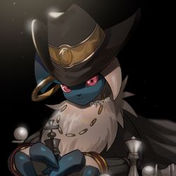 This is a pixiv picture whose title is イカサマ.