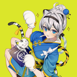 This is a pixiv picture whose title is 2022🐯.