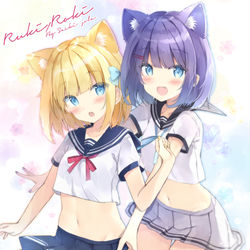 This is a pixiv picture whose title is 夏服ルキロキ.