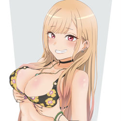 This is a pixiv picture whose title is 喜多川海夢その1.