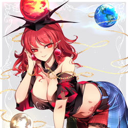 This is a pixiv picture whose title is 地獄惑星.