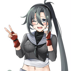 This is a pixiv picture whose title is 天霧改二おめでと～～～.