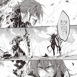 This is a pixiv picture whose title is ディルガイ  vs公子.