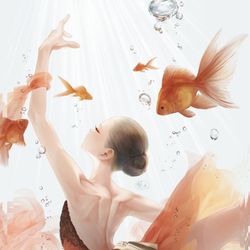 This is a pixiv picture whose title is aquarium.