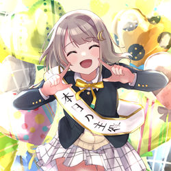 This is a pixiv picture whose title is 中須かすみ生誕祭2022.