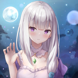 This is a pixiv picture whose title is エミリア.