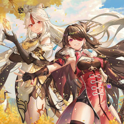 This is a pixiv picture whose title is Golden.