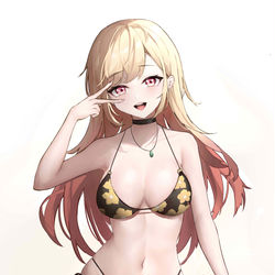 This is a pixiv picture whose title is 喜多川海梦.