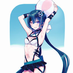 This is a pixiv picture whose title is ウォーター・シャイン.