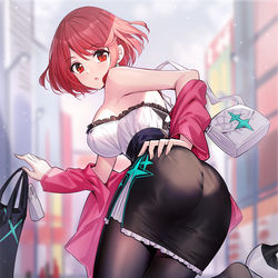 This is a pixiv picture whose title is ホムラ.