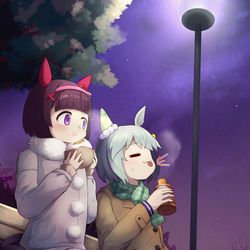 This is a pixiv picture whose title is セイちゃんとフラワーちゃん.