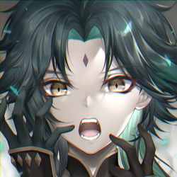 This is a pixiv picture whose title is 魈.