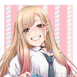 This is a pixiv picture whose title is 喜多川さんがカワイイのは置いといて….