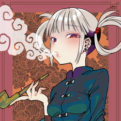 This is a pixiv picture whose title is 中華娘可愛〜.
