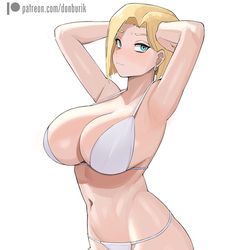 This is a pixiv picture whose title is android 18.