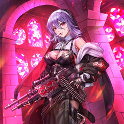 This is a pixiv picture whose title is プリースト·ガンナー.