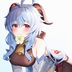 This is a pixiv picture whose title is 甘雨！.