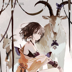 This is a pixiv picture whose title is The Devil.