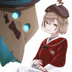 This is a pixiv picture whose title is Nanashi Mumei.
