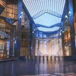 This is a pixiv picture whose title is Corporation hall.