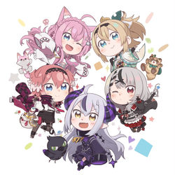 This is a pixiv picture whose title is ちびほろっくす！.