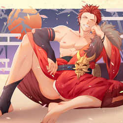 This is a pixiv picture whose title is 大将！誕生日おめでとう.