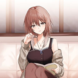 This is a pixiv picture whose title is 「おかえり」.