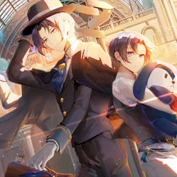 This is a pixiv picture whose title is 和泉一織.