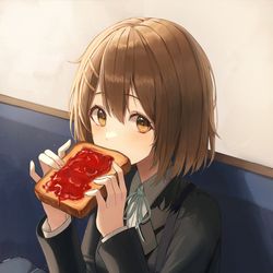 This is a pixiv picture whose title is yui!.