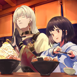 This is a pixiv picture whose title is 闇古戦場お疲れ様でした！.