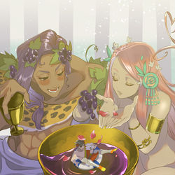 This is a pixiv picture whose title is HADES詰め.