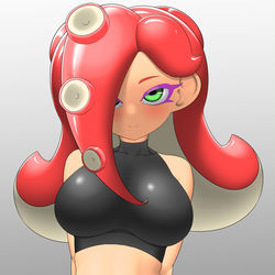 This is a pixiv picture whose title is タコゾネス.