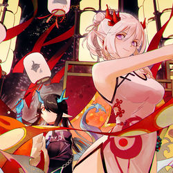 This is a pixiv picture whose title is 2022 新春快乐.