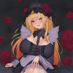This is a pixiv picture whose title is N-喜多川海夢(ゴスロリ).