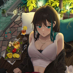 This is a pixiv picture whose title is garden.