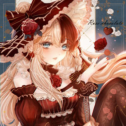 This is a pixiv picture whose title is ゴールド×ローズチョコレートの妖精.