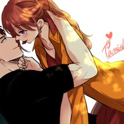 This is a pixiv picture whose title is 【商業情報】指先から本気の熱情.