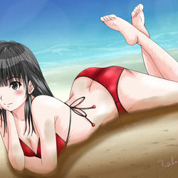 This is a pixiv picture whose title is 「アマガミ」のヒロイン.